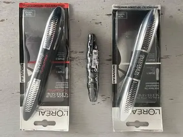 3 mascaras sous blister