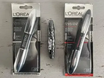 3 mascaras noirs sous blister
