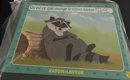 plusieurs lots de fiches Nature Disney