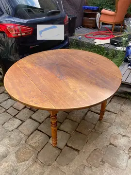 table en bois massif