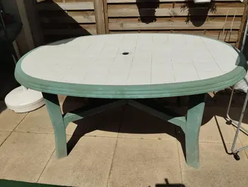 table de jardin