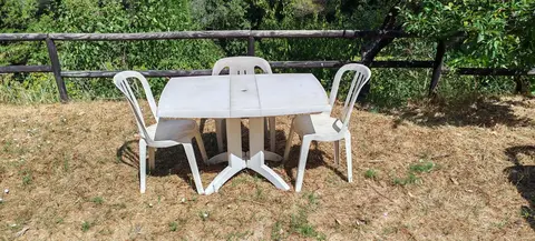 Table de jardin