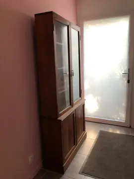 armoire/bibliothèque vitrée