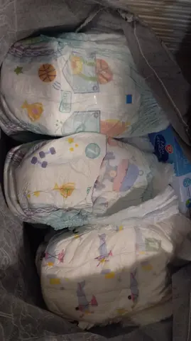 couches Pampers en taille 7