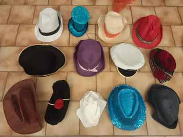Chapeaux divers (déguisements)