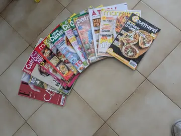 magazines de cuisine