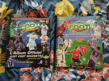 classeurs collection foot vide