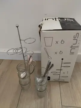 verrine avec support