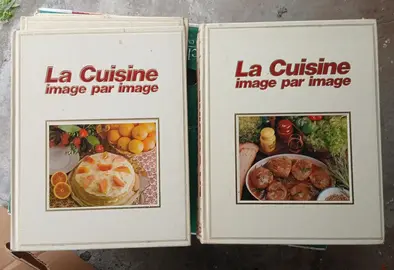lot de 6 livres de cuisine