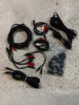 Lot de câbles hi-fi
