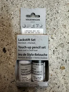 Jeu de stylo-retouche pour VW Golf gris métallisé