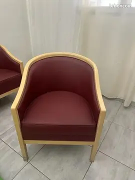 fauteuils rouges