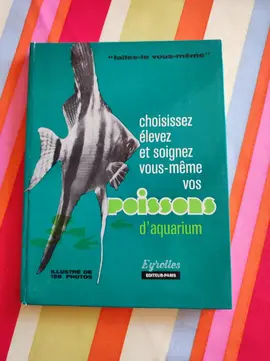 Livre poissons d'aquarium