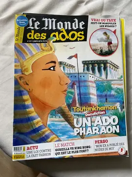 Lot de magazines « le monde des ados »
