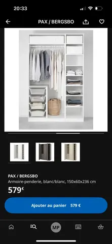 Armoire IKEA PAX