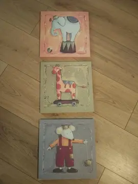 3 tableaux 25,5×25,5