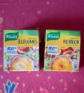 2 briquettes soupe potiron