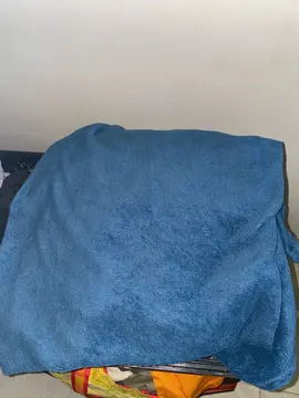 grand plaid bleu