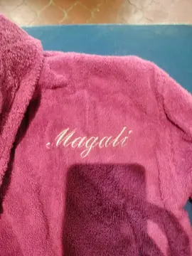 peignoir de bain