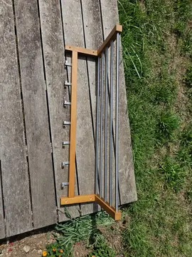 Porte manteau bois et métal
