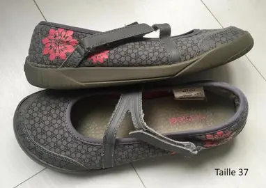 Chaussure ballerines gris taille 37 Décathlon