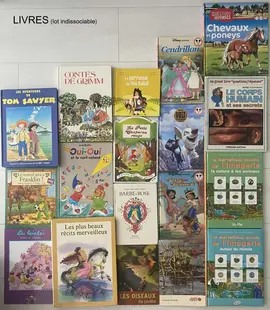 Lot indissociable de livres pour enfant