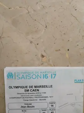 saison 16/17 OM.
