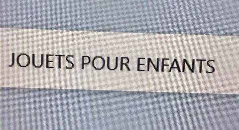 jouets pour enfants