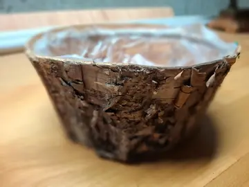 cache-pot extérieur bois