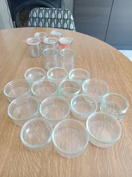 Pots en verre