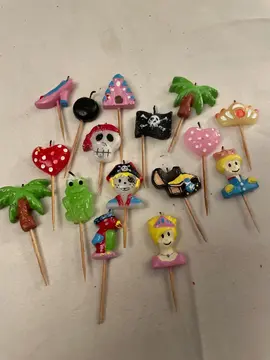 Bougies fantaisie pour anniversaire enfant