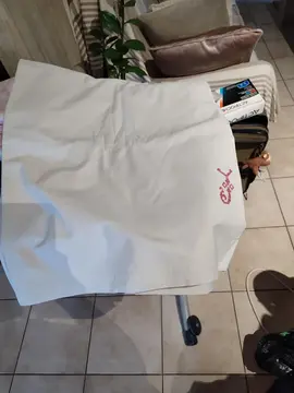 drap ancien pour lit de 140