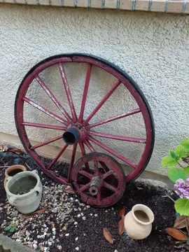 Roues en bois