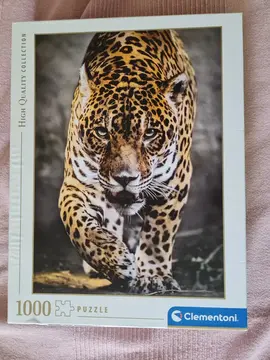 Puzzle léopard 1000 pièces (incomplet)