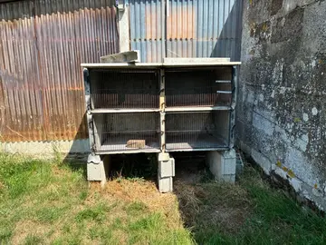 Clapier beton à démonter