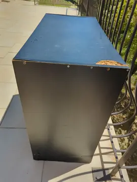 meuble à fermeture en rideau