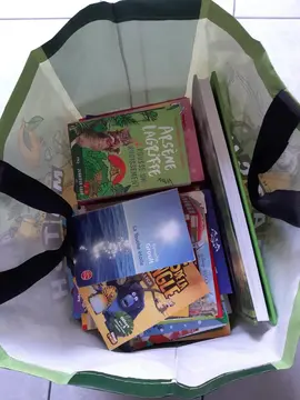 1 sac de livres