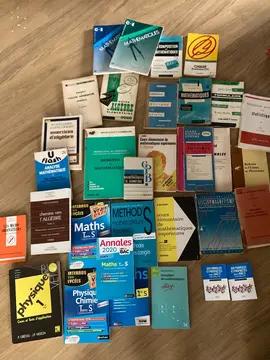 livres sciences- Maths/physique niveau supérieur