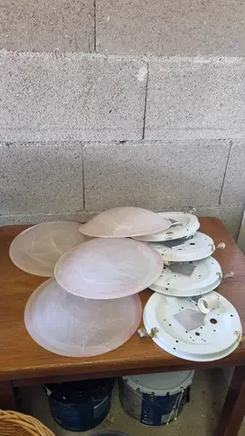 appliques en verres