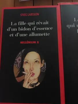 2 livres de Stieg Larsson/ Millénium 1 et 2