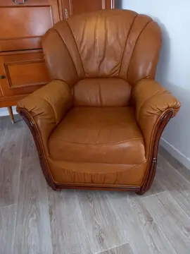 fauteuil en cuir