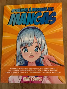 livre apprendre à dessiner des mangas