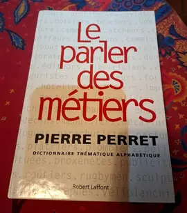livre : le parler des métiers
