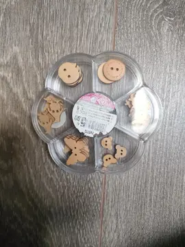 boutons en bois