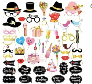 Accessoires photomaton mariage