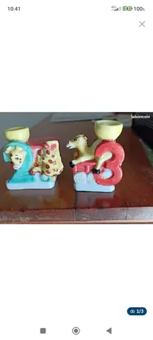 bougeoirs pour gâteau