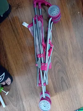 jouet poussette canne poupée
