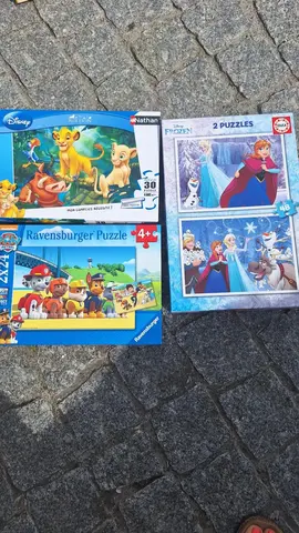 lot de 3 puzzle