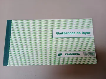 Carnet de quittances de loyer