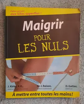 livre MAIGRIR POUR LES NULS
